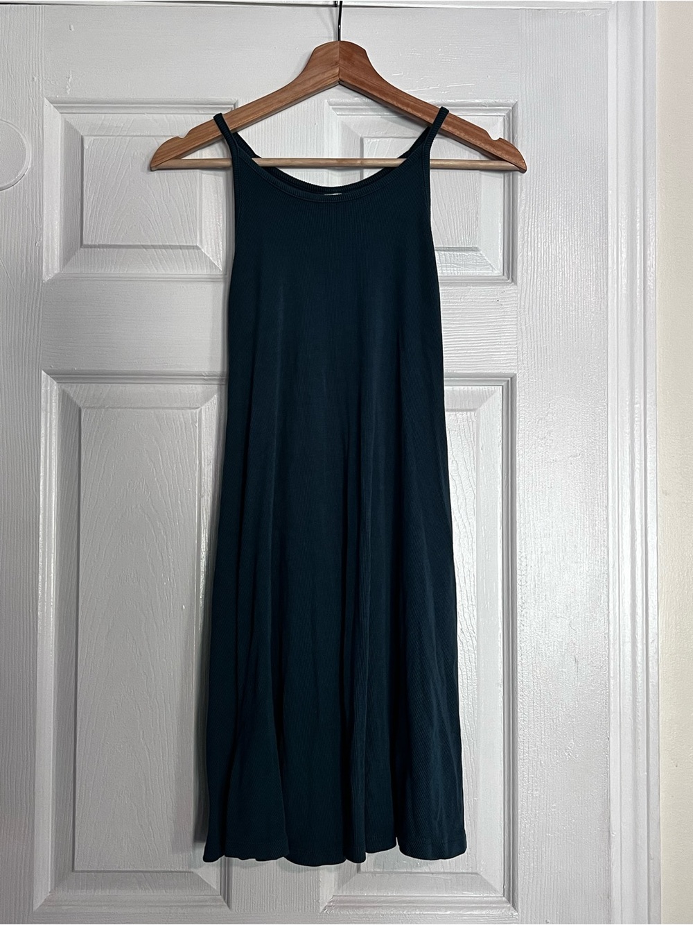 Old Navy Dark Teal Maxi Slip Dress